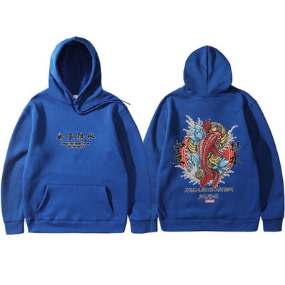 Men's Hip Hop Hooded Hoodies Japanese Style