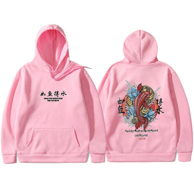 Men's Hip Hop Hooded Hoodies Japanese Style