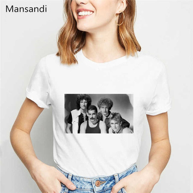 Vintage Freddie Mercury t shirt women