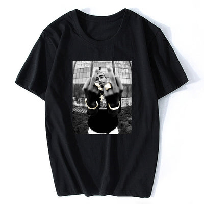 Hiphop Rap Star Cool T-shirt Short