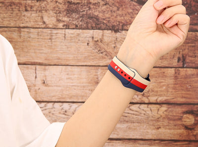Silicone bracelet pulseira apple watch