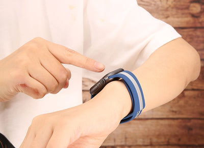Silicone bracelet pulseira apple watch