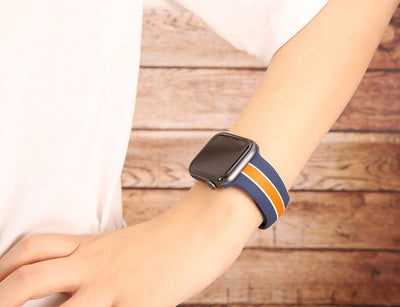 Silicone bracelet pulseira apple watch