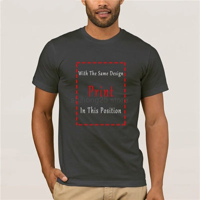 US Men Short Sleeves T Shirt Top Tee Text