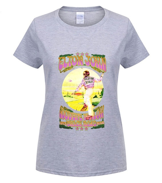 Vintage Graphic T-Shirt Merch Rock Pop Singer