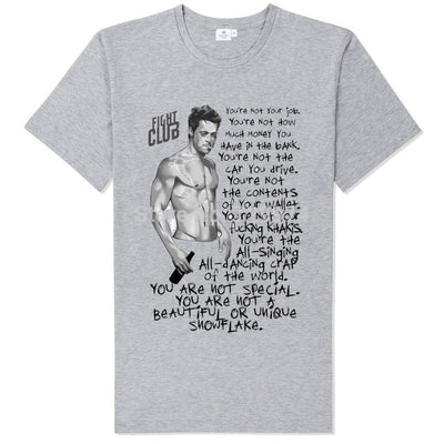 FIGHT CLUB bad bones men women  T-Shirt