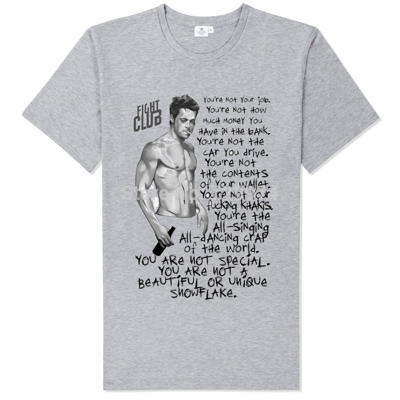 FIGHT CLUB bad bones men women  T-Shirt