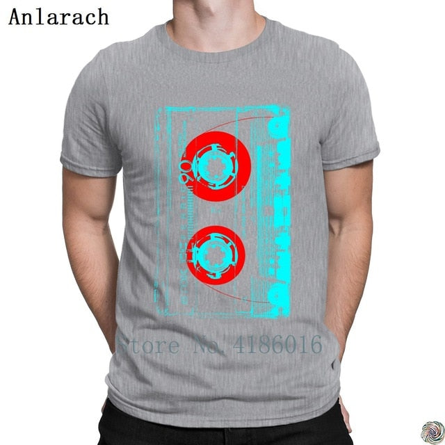Vintage Cassette Pop Art Style t-shirt fashion Pop Top Tee