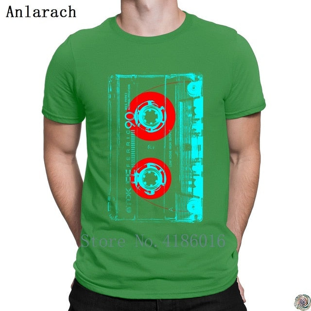 Vintage Cassette Pop Art Style t-shirt fashion Pop Top Tee