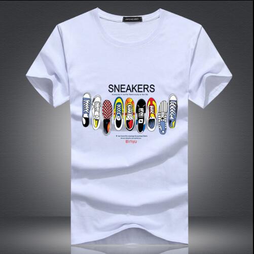 Sleeve Slim Fit T Shirt Men