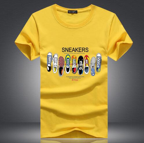 Sleeve Slim Fit T Shirt Men