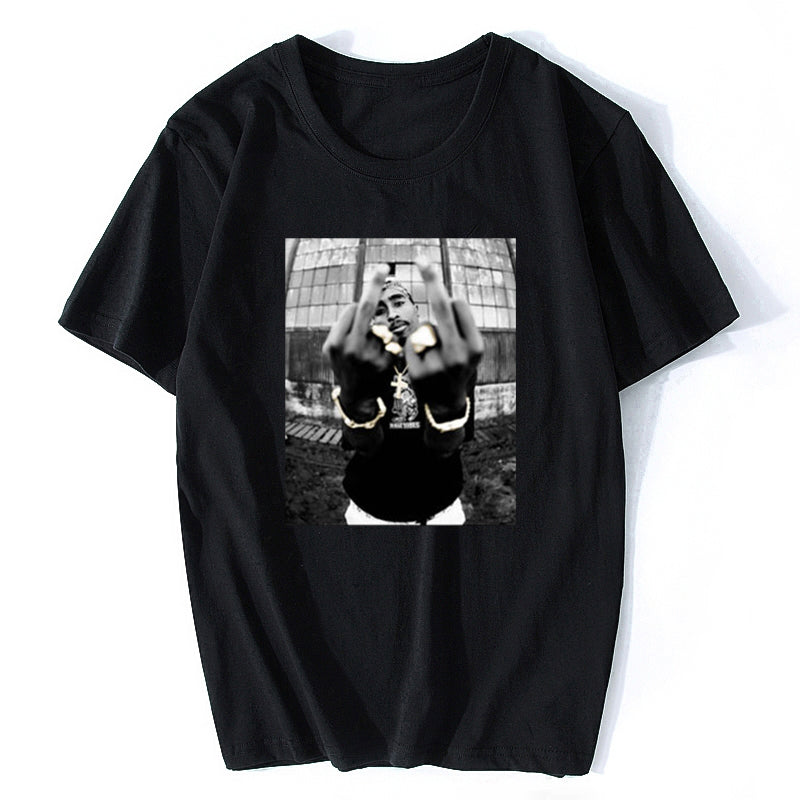 Hiphop Rap Star Cool T-shirt Short